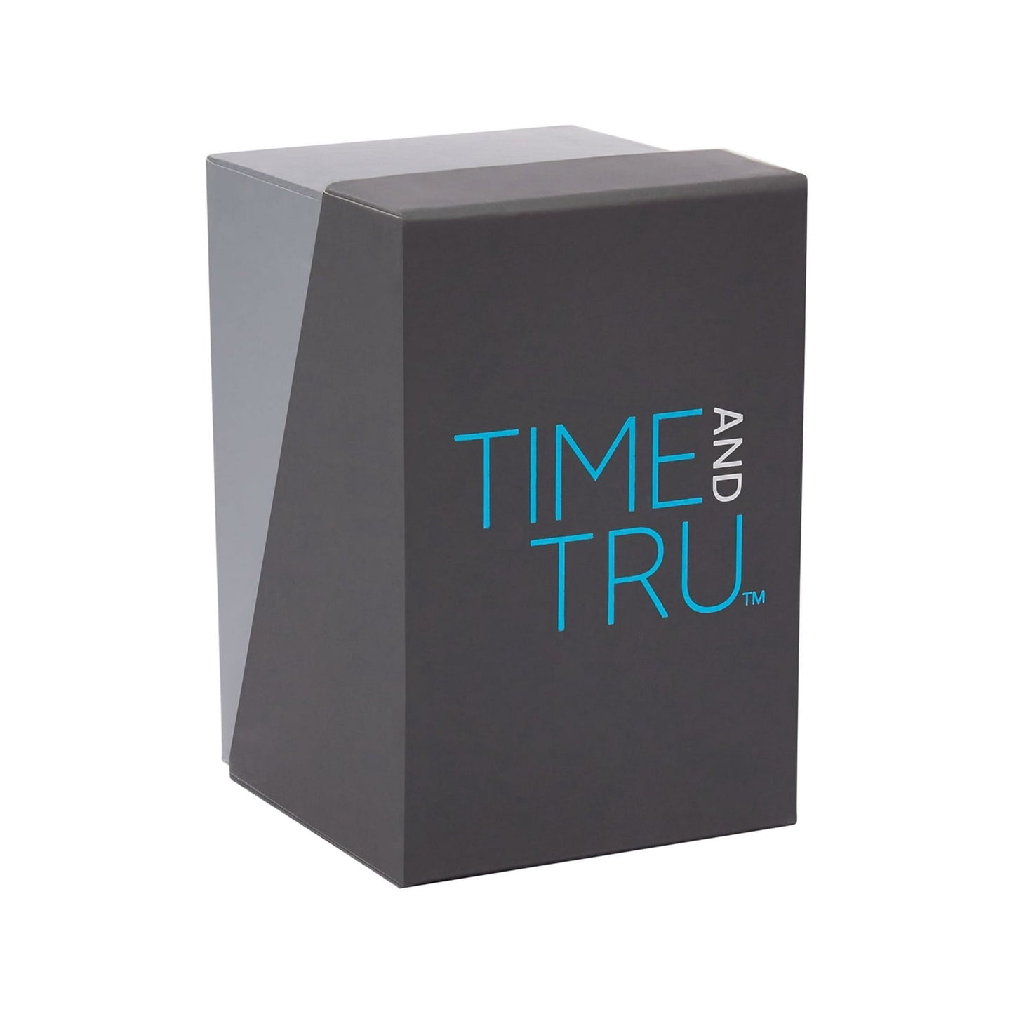 Time and Tru Women's Digital Wristwatch: Rose Gold Tone Round Case, Navy Blue Soft Silicone Band (FMDOTT085)